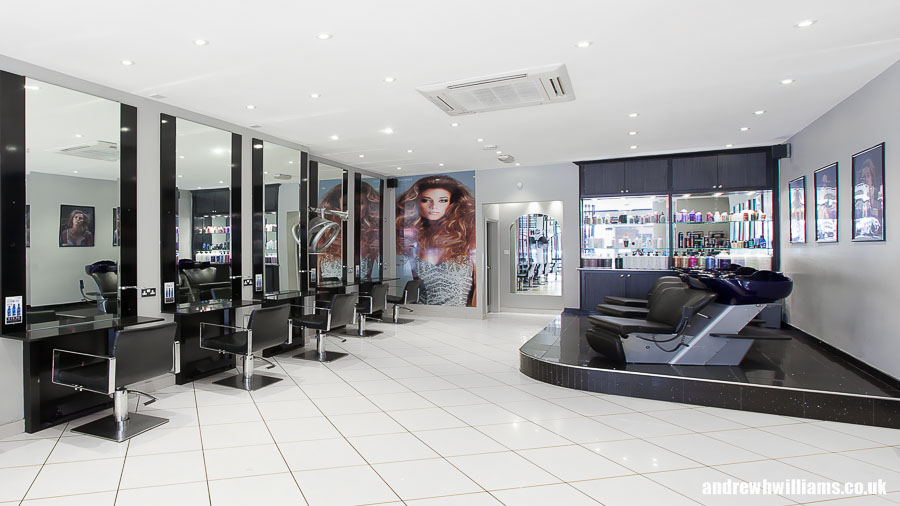 Salon interior photography