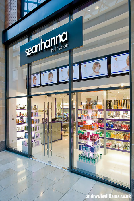 Salon exterior photography